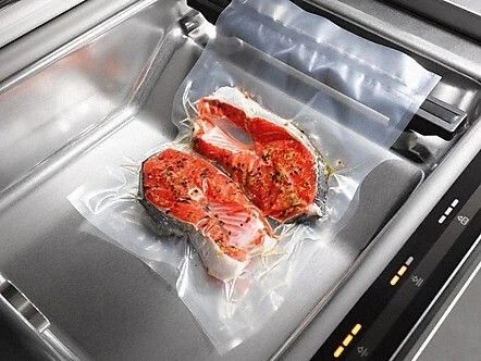 Sac sous vide lisse transparent