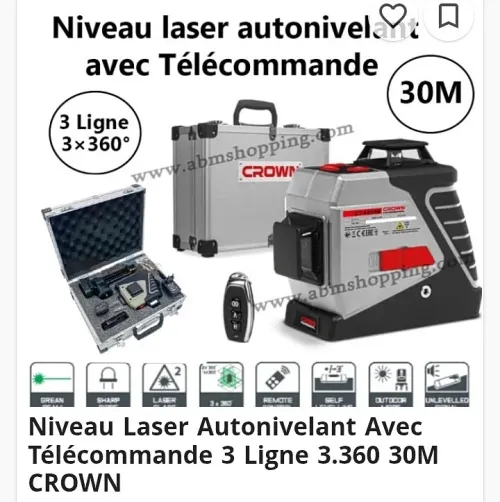 Niveau lazer crown