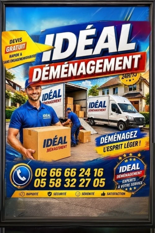 SERVICE DE DÉMÉNAGEMENT (7/7j)