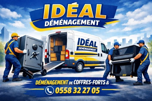 DÉMÉNAGEMENT ET TRANSPORT DU COFFRE-FORT ET PIANO LE SPÉCIALISTE NUMÉRO 1 EN ALGÉRIE
