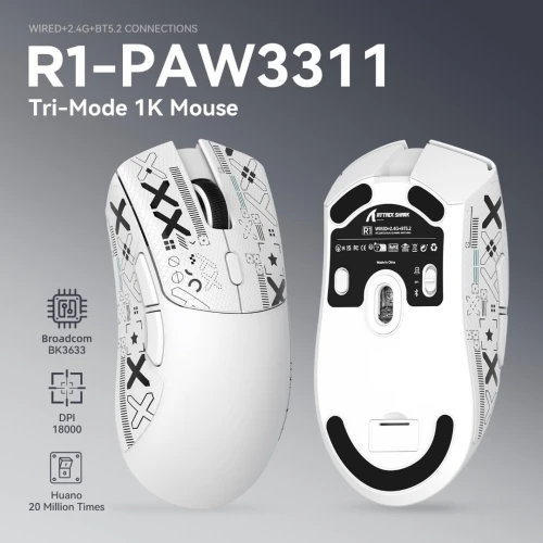 ATTACK SHARK R1 (Without Dongle)