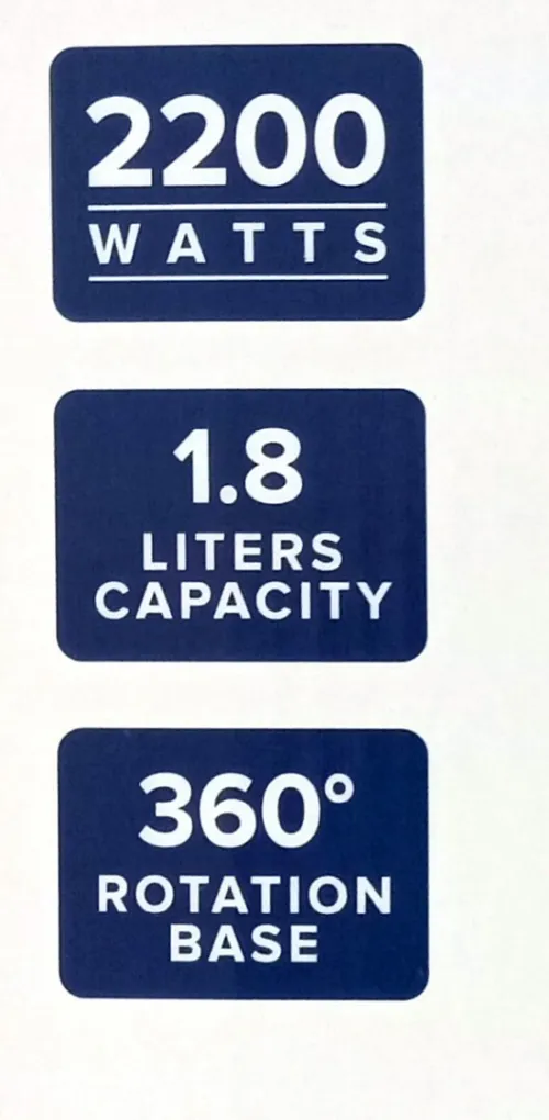 bouilloire électrique Planetsat 1,8 litres 2200W غلاية كهربائية eau chaude