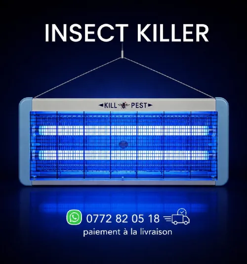 Insect killer grand modèle anti moustiques mouches lampe uv piège pest kill insectes