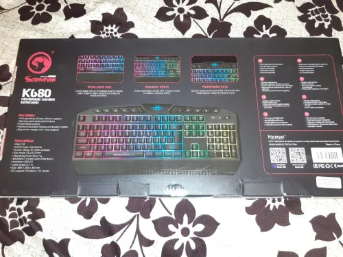 Clavier marvo scorpion k680
