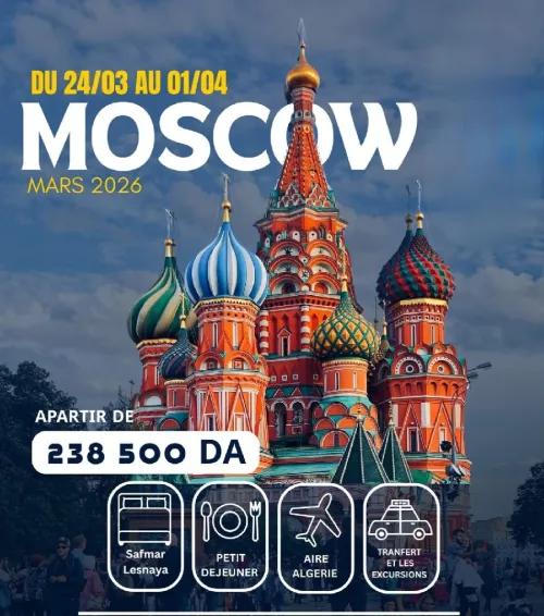 Voyage organisé Russie en vacances de Mars