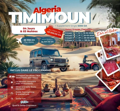 Séjour Timimoune - Les vacances de Mars
