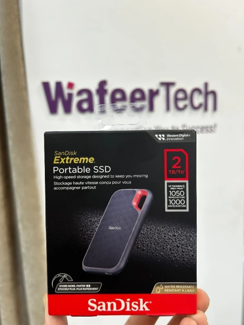 DISQUE DUR SSD EXTERN SANDISK EXTREME PORTABLE 2TB 1050 MO/S