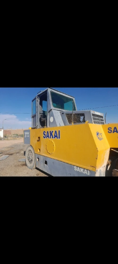 Compacteur sakai Compacteur sakai 1989