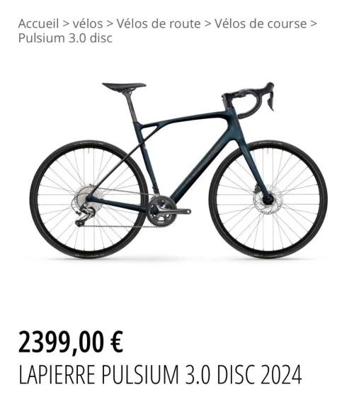 LAPIERRE PULSIUM 3.0 DISC 2024