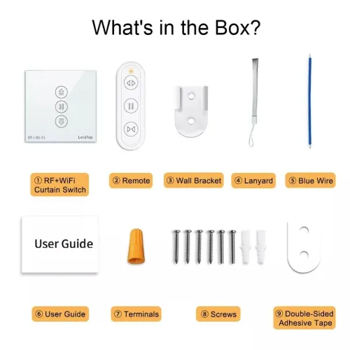 Interrupteur volet roulant wifi RF 4 ème génération, fonctionne avec Tuya, smart Life, alexa
