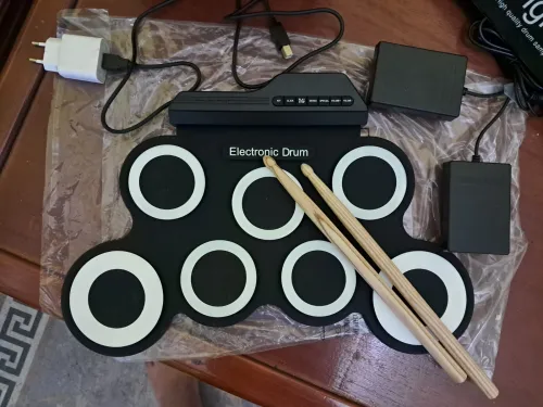 Tapis de batterie portable