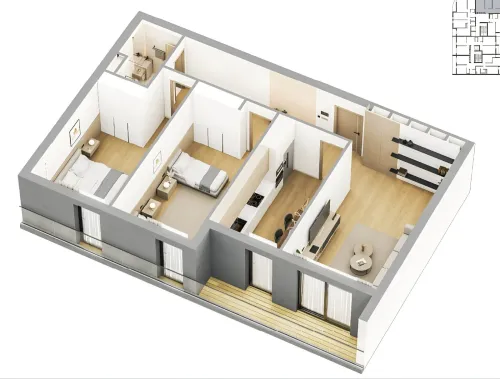 Vente Appartement F3 Oran Oran