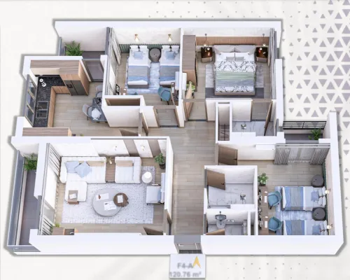 Vente Appartement F4 Oran Oran