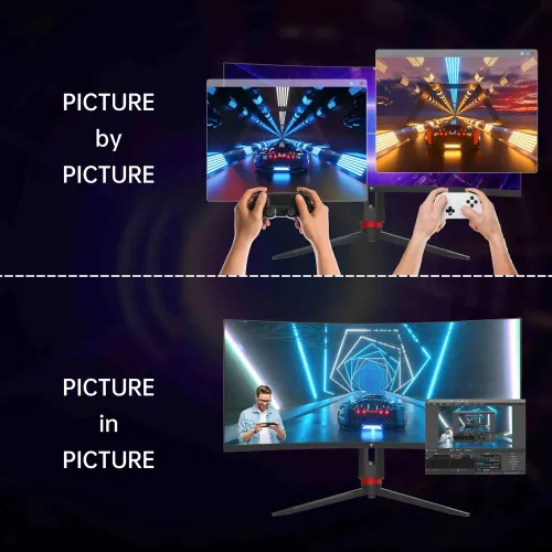 KTC Gaming Monitor H34S18S 34'' VA UWQHD 21;9 Curved 180Hz