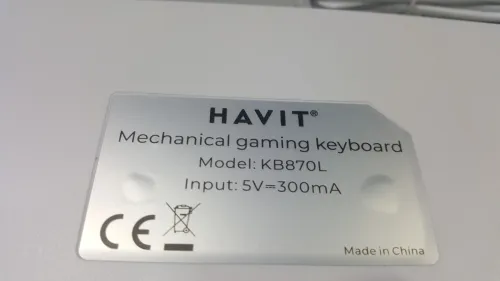 KEYBOARD HAVIT MECANIQUE KB-870L