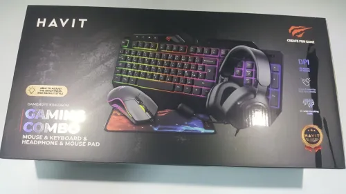COMBO GAMER HAVIT 4 IN 1 KB 4236 CM