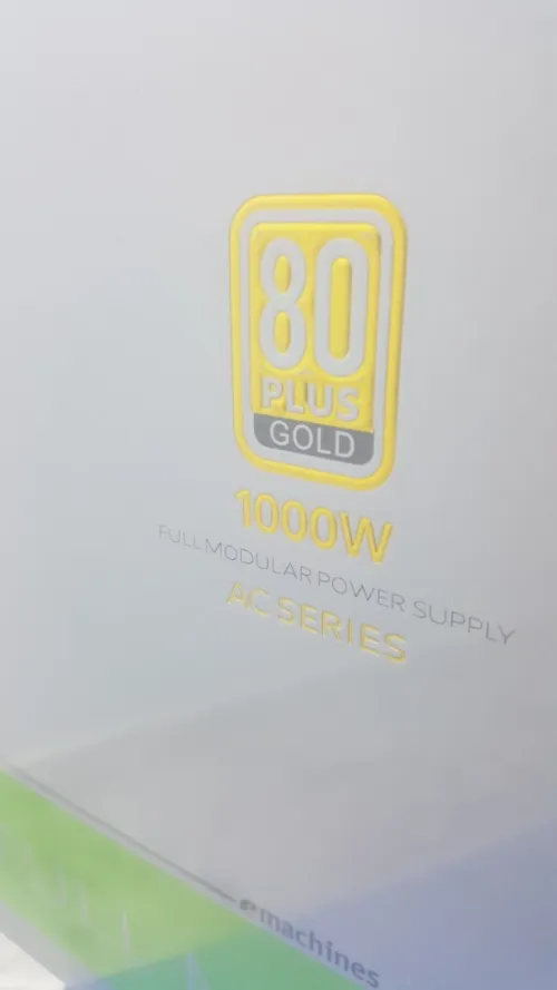 Acer AC1000 Black 1000W (PCIe5.0) 80Plus Gold Fully Modular Power Supply