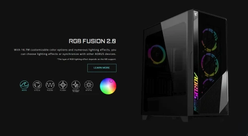 AORUS C500 GLASS GAMING CHASSIS