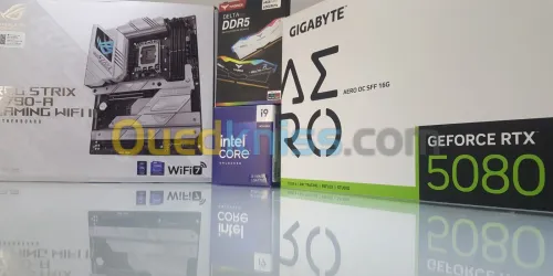 BUNDEL I9 14900K  Z790 RTX 5080 64GB
