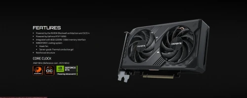 GIGABYTE GeForce RTX 5050 WINDFORCE OC 8G