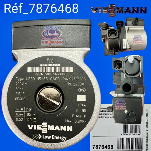 Pièces de rechanges Chaudière Viessmann 