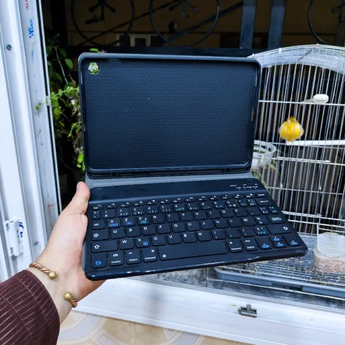 Original Clavier blouthot et pochette Samsung tab s6 lite