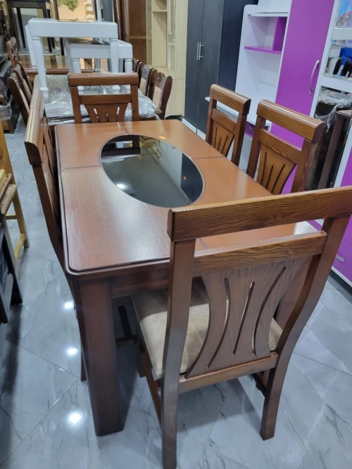 Table salon 6 chaise 