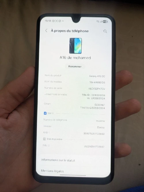 Samsung galaxy a16 5g A16 5g