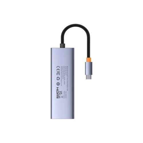 Baseus Hub USB C 7en1 Triple Monitor Station d'accueil 2*HDMI 4K/60Hz, VGA