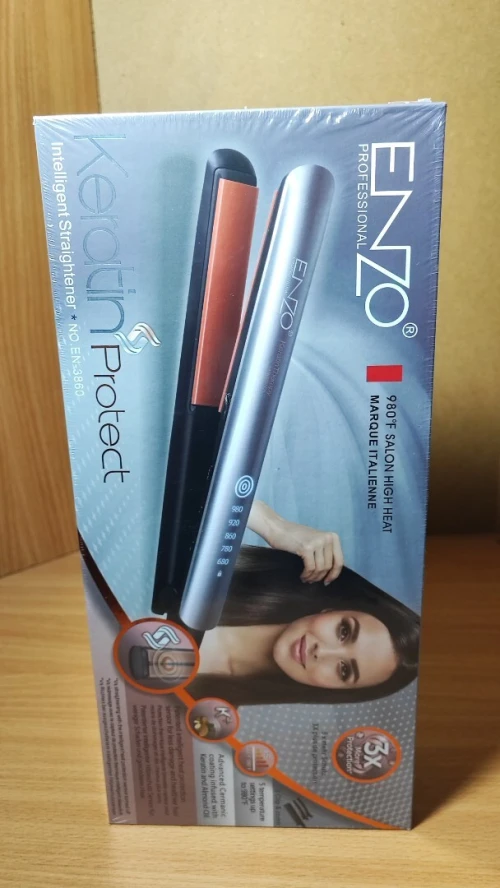 Lisseur Enzo professionnel itally keratin protect en-3860 