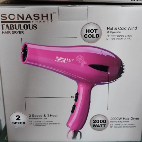 Séchoir Sonashi Fabulous Original France 2000W سيشوار سوناشي