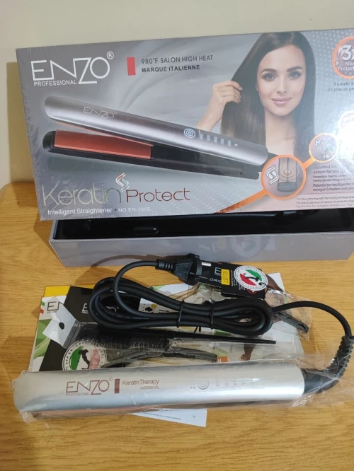 Lisseur Enzo professionnel itally keratin protect en-3860 