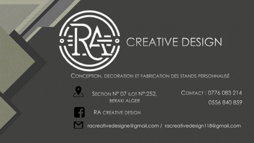 RA CREATIVE DESIGN Spécialiste en Stands d'exposition & Décoration Intérieure