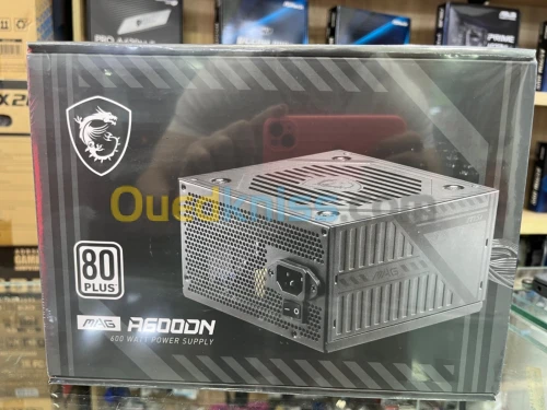 ALIMENTATION MSI MAG A600DN 600W 80 PLUS  
