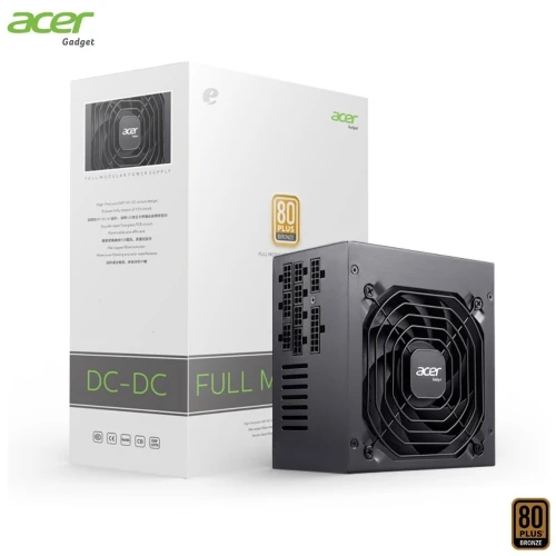 ALIMENTATION ACER 550WATTS 80+ BRONZE FULL MODULAR BLACK