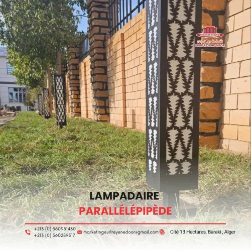 Élément Décoration Métallique Desian - Lampadaire, Cadre. Pot - Fabrication Sur Mesure