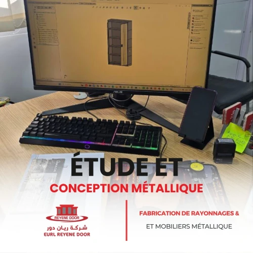 BUREAU D'ÉTUDE & CONCEPTION MÉTALLIQUE  2D/3D (CAO) - Projets Métalliques Sur Mesure