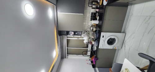 Portes et planches de meubles de cuisine en MDF couleur grise