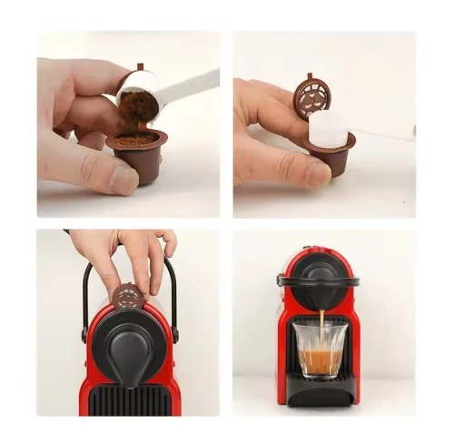 Capsule café nespresso rechargeable، كابسيل نيسبرسو