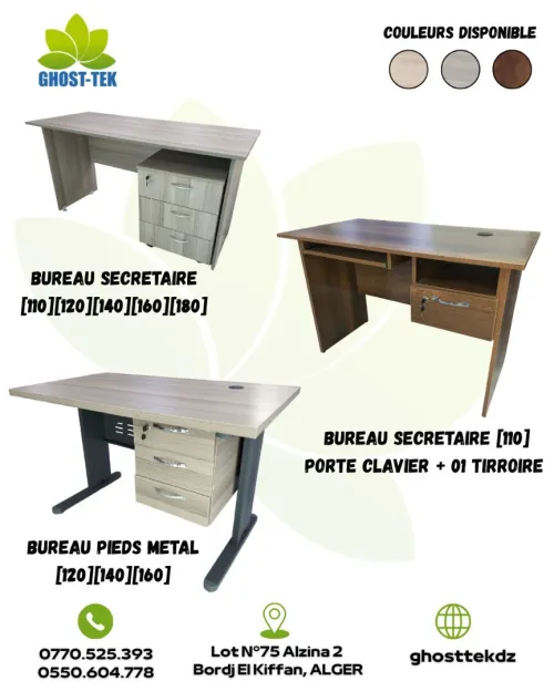 bureau secretaire 