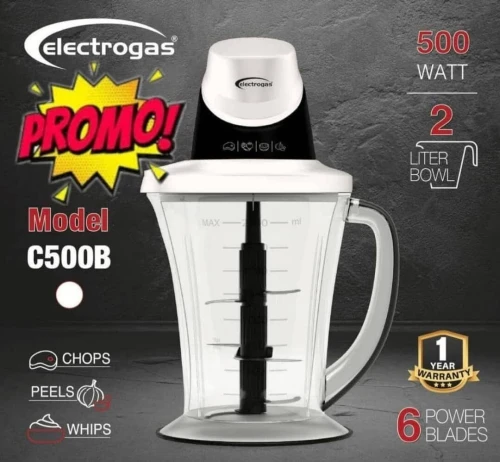 Hachoir 500 W 2 L