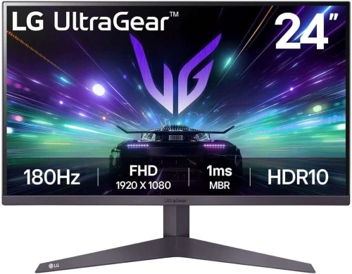 NEW LG 24GS50F 24 180Hz Gaming Monitor FHD. 1ms. VA Panel. AMD FreeSyn