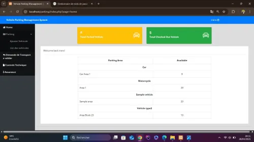 Auto Park Management System