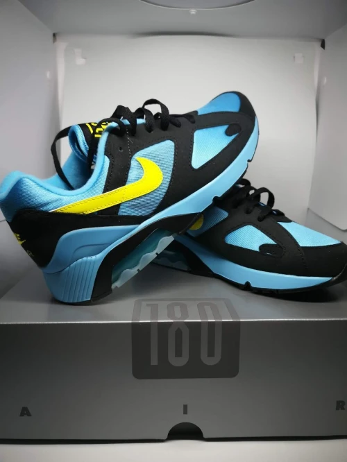 Nike Air 180 Sneaker Blue, Lightning & Black "ENGLAND"