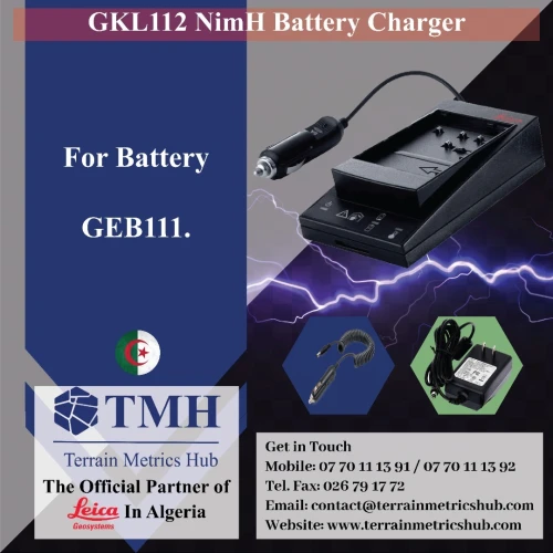chargeurs Leica GKL311 - GKL112 accessoire topographique