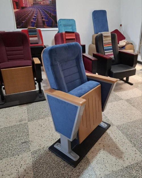 Fauteuil de conférence rabattable