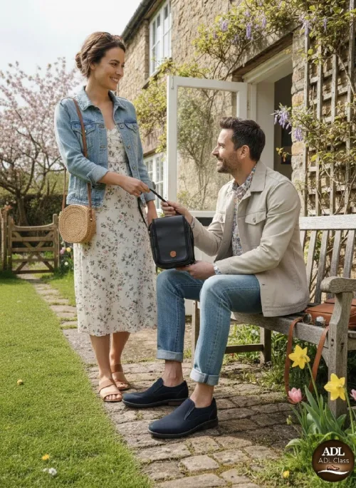 Mocassin Azur Royal