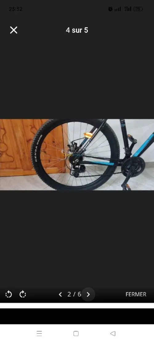 Vélo scraper Venu de France la taille xl pneu 27.5 cadre aluminium tout fonctionne bien