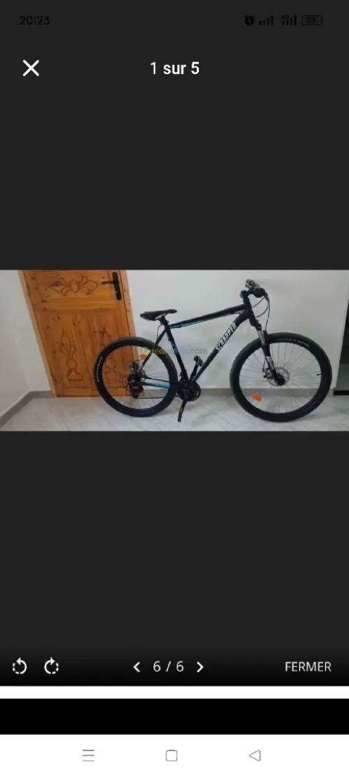 Vélo scraper Venu de France la taille xl pneu 27.5 cadre aluminium tout fonctionne bien