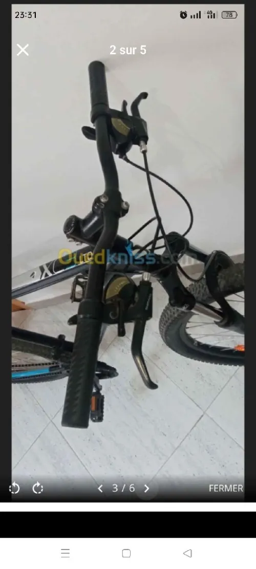 Vélo scraper Venu de France la taille xl pneu 27.5 cadre aluminium tout fonctionne bien